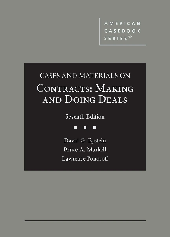 Cases and Materials on Contracts, 7e REQUIRED